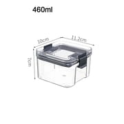 BPA-Free Clear Plastic Stackable Storage Containers with for Kitchen Pantry and Refrigerator Organization, Pasta, Flour_img_13