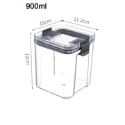 BPA-Free Clear Plastic Stackable Storage Containers with for Kitchen Pantry and Refrigerator Organization, Pasta, Flour_img_15