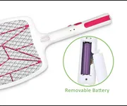 Sunmoon Mosquito killer bat BATTERY REPLACEABLE with charging cable electric insect killer bat_img_1