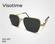 Visotime Premium Gold-Tone Geometric Square Sunglasses – Model 009_img_2