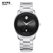 Bestwin BW163 Stainless Steel Watch (Silver-Black)_img_5