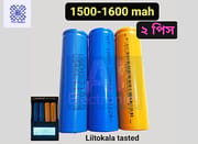 18650 li-ion Battery 1500-1600 mah 3.7v high quality Battery 2pcs_img_0