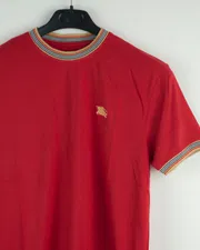 BB TS2 Jaquard Neck T-shirt Red_img_1