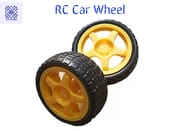 2Pcs 33mm RC Drift Tire Wheel Hard Tyre for LDRC AE86 A86 A86P LD1801 1/18 R C Car Upgrade Parts,1_img_0