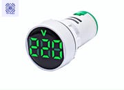 AC Voltage Meter Round LED Digital 60V to 500V_img_0