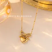 Bow love necklace_img_0