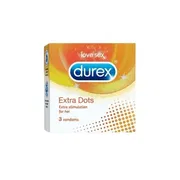 Durex Extra Dots Condom 3's Pack_img_0
