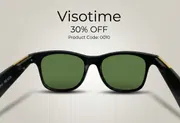 Visotime Classic Matte Black Sunglasses with Gold Accents and G-15 Green Lenses_img_3