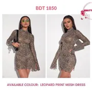 Leopard Print Mesh Dress_img_0