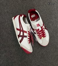 Onitsuka Tiger Mexico 66 White and Red Step for Unisex Sneakers_img_1