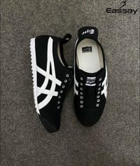 Onitsuka Tiger Slip on Black and White Step_img_1