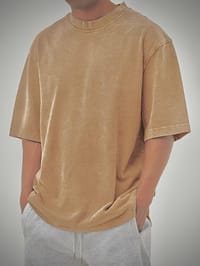 ACID WASH DROP SHOULDER T-SHIRT_img_4