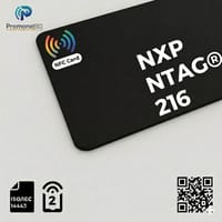 NFC Card NXP NTAG 216 ||Pure Black Material_img_0