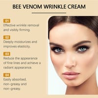 Qchzoc Bee Venom Facial Care Cream – Anti Aging Moisturizer for Wrinkles, Skin Tightening & Brightening Face Cream_img_9