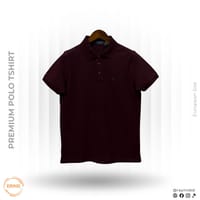 Ralph Polo Premium Cotton Pique Polo Shirt - Classic Burgundy_img_0