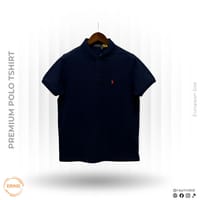 Ralph Polo Premium Cotton Pique Polo Shirt - Midnight Navy_img_0