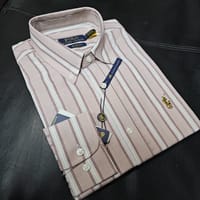 Polo Ralph Lauren Light Pink Multi-Stripe Slim Fit Shirt_img_0