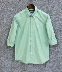 Ralph Lauren polo Slim Fit Mint Green Oxford Solid Shirt_img_0