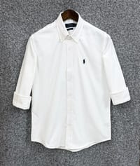 Polo Ralph Lauren Slim Fit Classic White Oxford Shirt_img_0