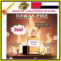 Hawas Fire attar - Luxury Perfume Oil attar Premium for Men 3ml or 6ml– Strong, Long Lasting, Arabic Fragrance – Ideal for Office, Date & Special Occasions_img_0