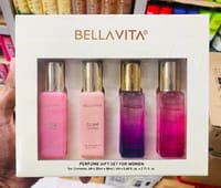 Bella Vita Luxury Perfume Gift Set For Women (20 Ml X 4)_img_3