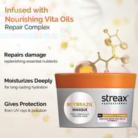 Streax Professional BotBrazil Hair Masque for Chemically Treated Hair with Vita Oils & Vitamin E (200 ml)_img_2