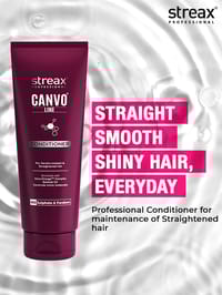 Streax Professional Canvo Line Conditioner Keratin-Treated & Straightened Hair 240g_img_1