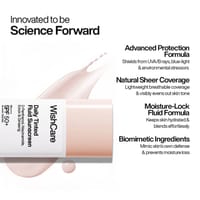 Wishcare Daily Tinted Fluid Sunscreen 50ml - Shade L102_img_2
