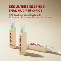 K-SECRET SEOUL 1988 Essence : Snail Mucin 97% + Rice 100ml_img_1