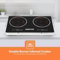 Geepas GIC6131S Double Infrared Cooker – 3600W_img_0