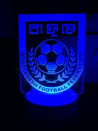 GearUP Acrylic Multicolor Night Lamp (Bangladesh Football Federation) – Black_img_0