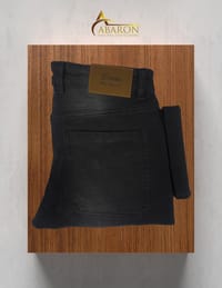 Premium Denim Cargo Pant - Black_img_2