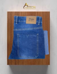 Premium Denim Cargo Pant - Dark Blue_img_1