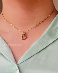 Love circle tangled pendant_img_0