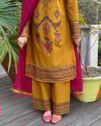 Mustard Mist Embroidered 3PC_img_1
