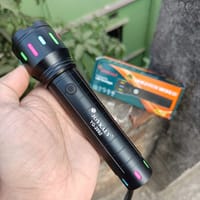 JOYKALY YG-2092 Rechargeable High Power Metal Body 3 Modes Lithium Battery Telescopic Zoomable Torch_img_3