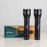 JOYKALY YG-2092 Rechargeable High Power Metal Body 3 Modes Lithium Battery Telescopic Zoomable Torch_img_0