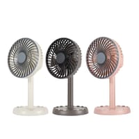 JYSUPER JY-2218 Rechargeable Portable Mini Fan Moveable - Random Color_img_0