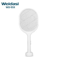 Weidasi WD-959 Mosquito Killing Bat High Effective Rechargeable Bug Zapper Mosquito Killer with LED Lamp Portable Fly Trap for Indoor/Outdoor Camping_img_1