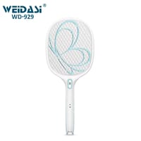 Weidasi WD-929 Mosquito Bat Electric Fly Swatter Led Rechargeable Insect Killer Bat For Household Mosquito Zapper With Hanging Hole_img_5