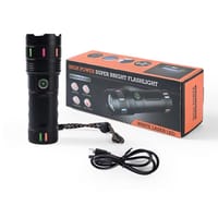 JOYKALY YG-2100 High Power LED Torch | 20W | 1.5KM Zoom | Power Bank | Type-C_img_5