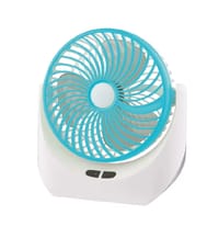 JYSUPER JY-1880 Rechargeable Portable Mini Fan Foldable with Night Light - Random Color_img_1