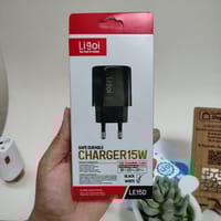 Ligoi LE15D 15W Fast Charge Dual Port USB Charger Wall Mobile Phone Charger_img_5