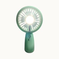 ABjak 002 Rechargeable Mini Fan Portable Fan With LED - Random Color_img_3