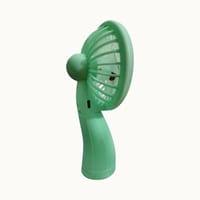 ABjak 002 Rechargeable Mini Fan Portable Fan With LED - Random Color_img_4