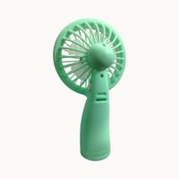 ABjak 002 Rechargeable Mini Fan Portable Fan With LED - Random Color_img_6