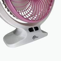 ABjak 2508 Rechargeable Mini Table Fan with LED Light_img_7