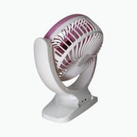 ABjak 2508 Rechargeable Mini Table Fan with LED Light_img_2