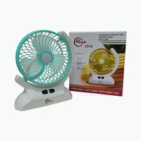 ABjak 2518 Rechargeable Mini Table Fan with LED Light_img_3