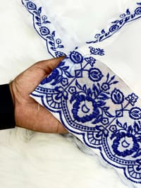 Rayon Cotton Embroidered Kurti with Farshi Pant & GMY Silk Dupatta Set_img_10